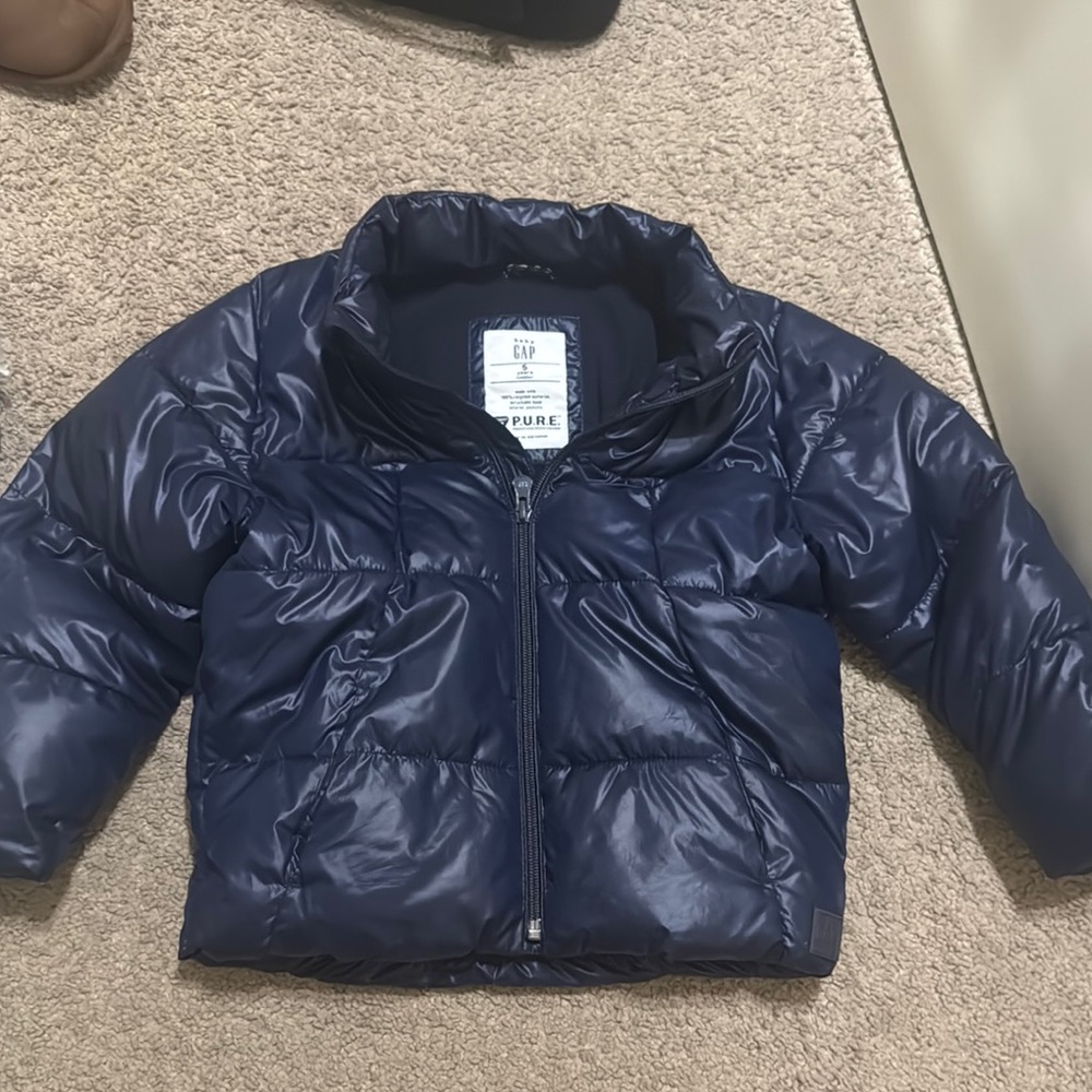 GAP Kids Navy Puffer Jacket